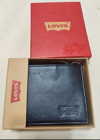 Levis Levi S Siyah Deri Cuzdan