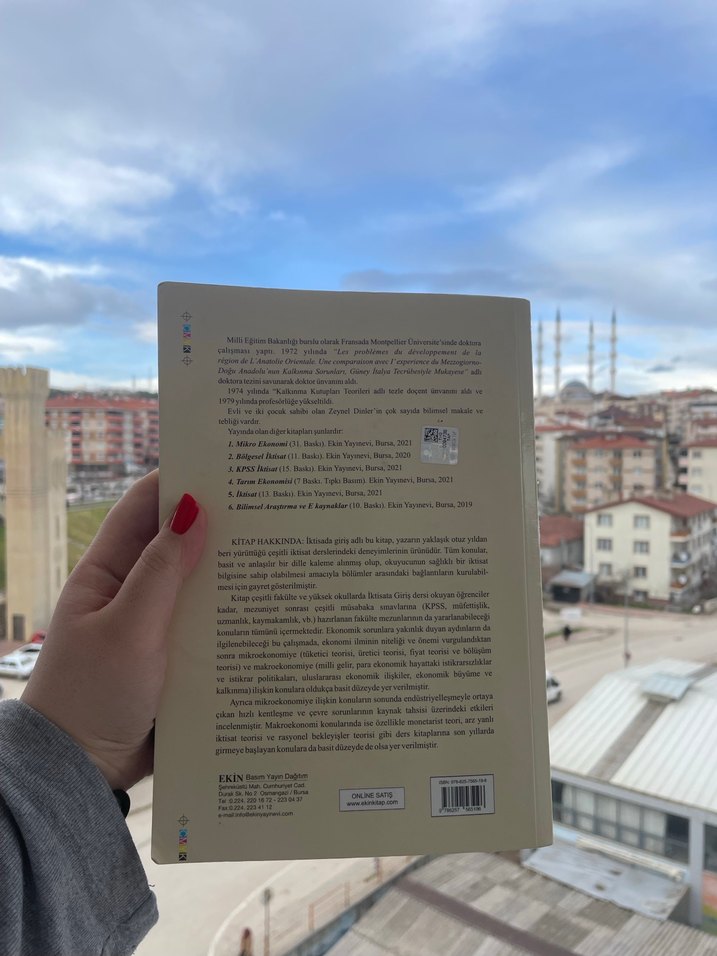 Prof.Dr. Zeynel Dinler-Mikro İktisada  Giriş - Görsel 3