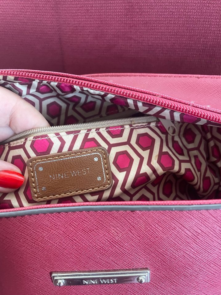 Kadın Pembe Deri Tokalı  Nine West Çanta - Görsel 2