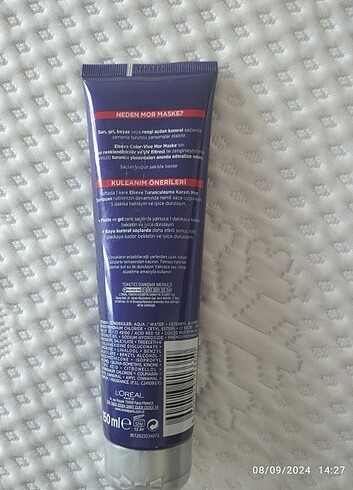 L'Oréal Paris Mor şampuan 