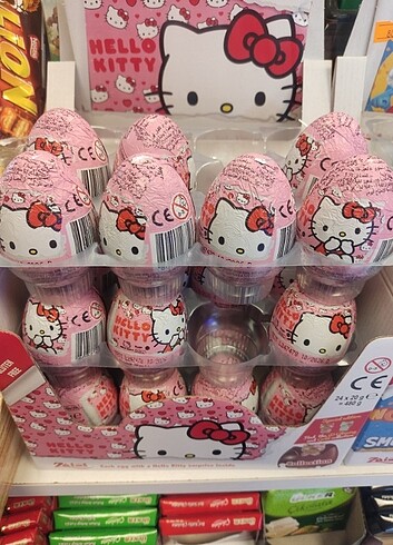Hello Kitty sürpriz yumurta 
