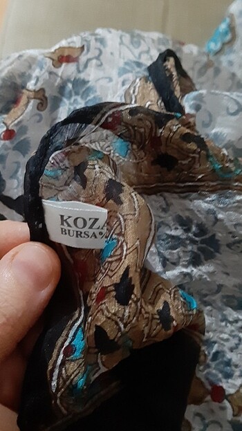 diğer Beden Bursa ipeği Osmanlı desen Şal