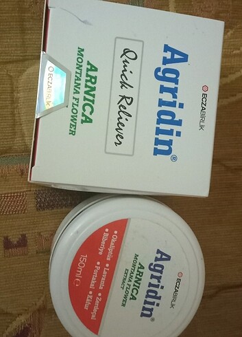 Beden AGRİDİN KREM. 150 ml. Orjinal