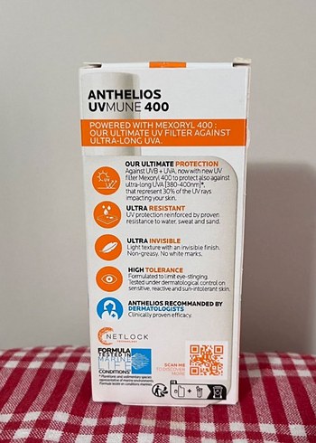 La Roche-Posay Anthelios SPF 50+ Güneş Kremi - Görsel 3