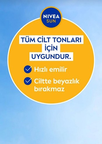 Nivea SPF50+ Güneş Kremi 200 ml - Görsel 6