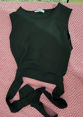 Crop sırt detaylı bağlamalı - Görsel 2