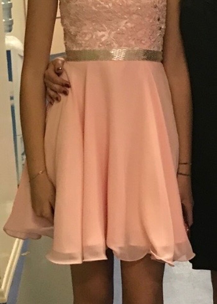 Mezuniyet elbisesi straples - Görsel 3