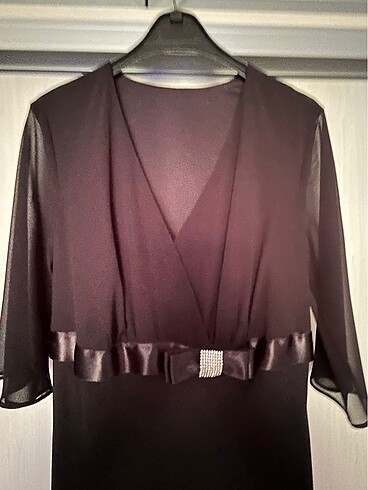 Siyah abiye elbise - Görsel 3