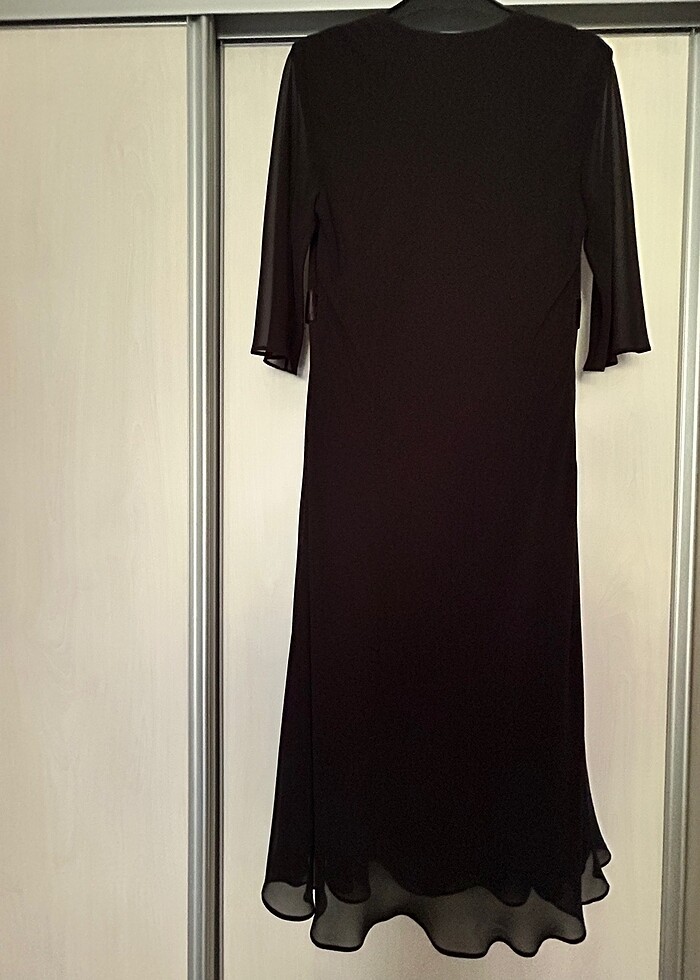 Siyah abiye elbise - Görsel 2