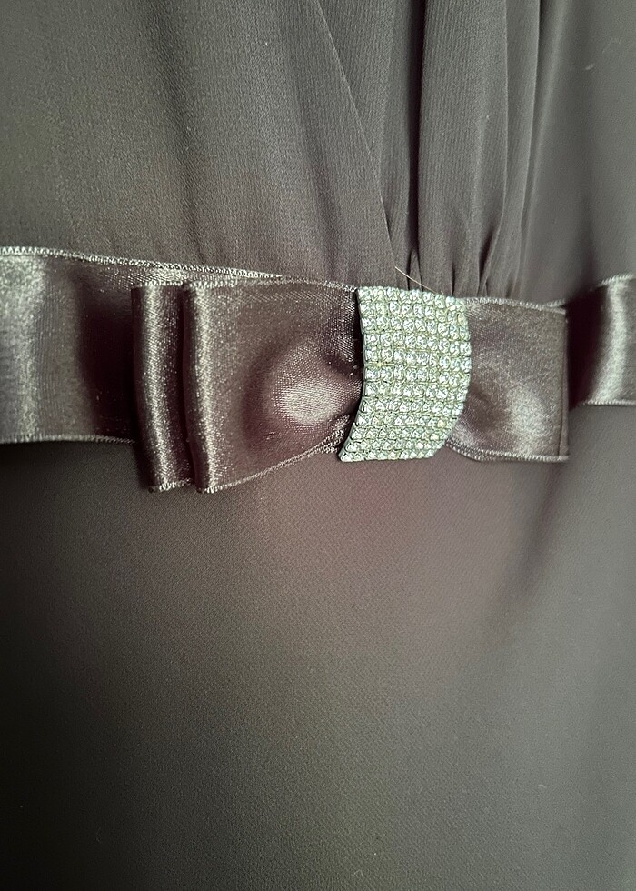 Siyah abiye elbise - Görsel 5