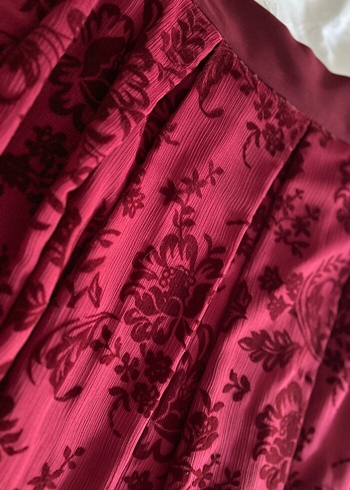 TRENDYOL bordo etek - Görsel 2