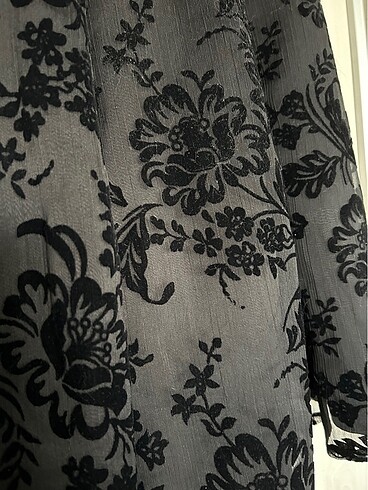 TRENDYOL siyah desenli etek - Görsel 6