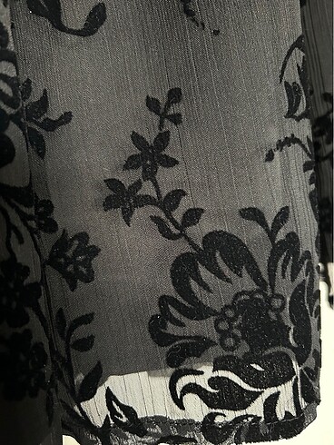 TRENDYOL siyah desenli etek - Görsel 7