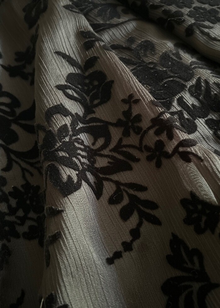 TRENDYOL siyah desenli etek - Görsel 2