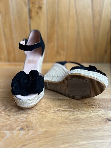 DANIELA POLO dolgu topuk yazlık ayakkabı - Görsel 6