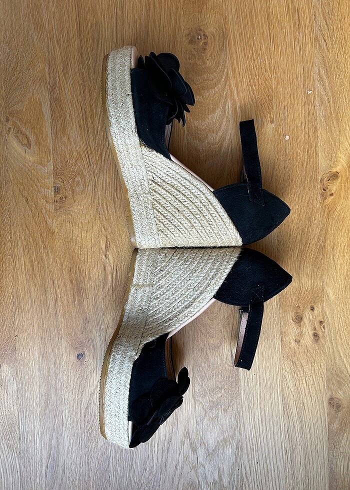 DANIELA POLO dolgu topuk yazlık ayakkabı - Görsel 5