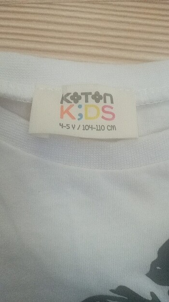 4 5 yaş Atatürk baskılı cocuk thsırt - Görsel 2