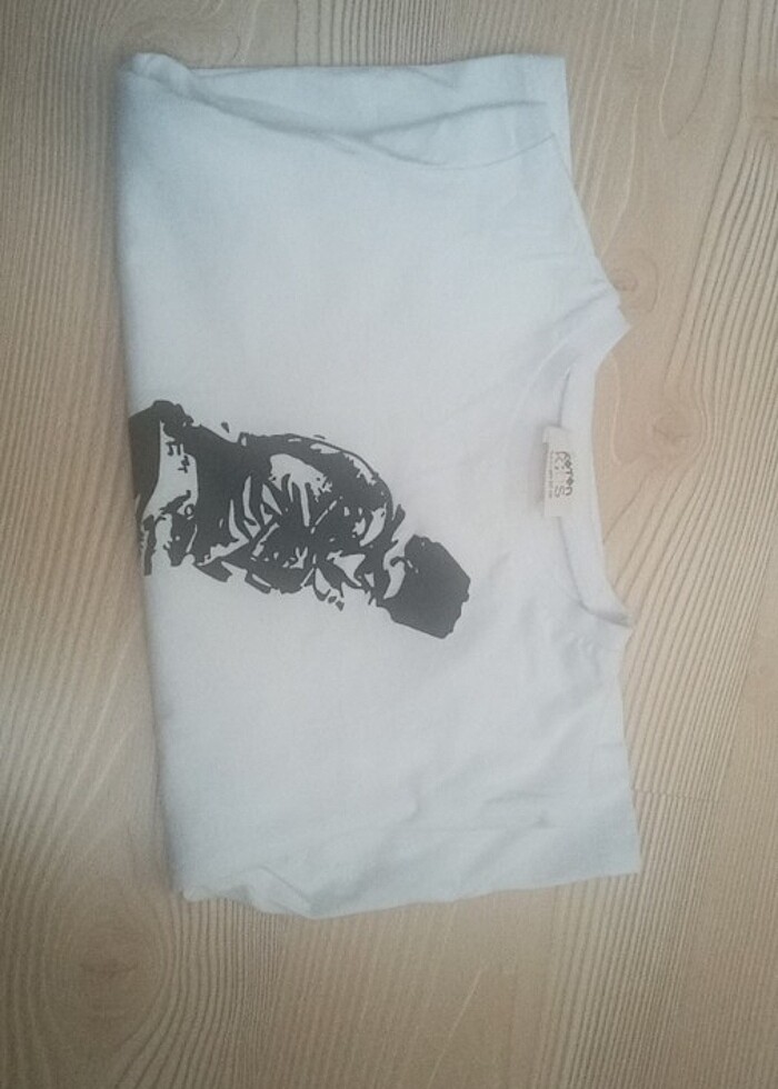 4 5 yaş  Atatürk baskılı cocuk  thsırt  - Görsel 4