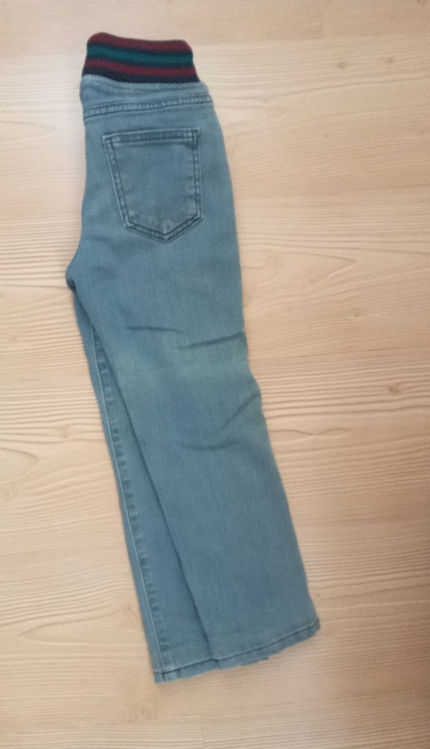 Erkek Çocuk Renkli Elastik Bel Kot Pantolon - Görsel 5