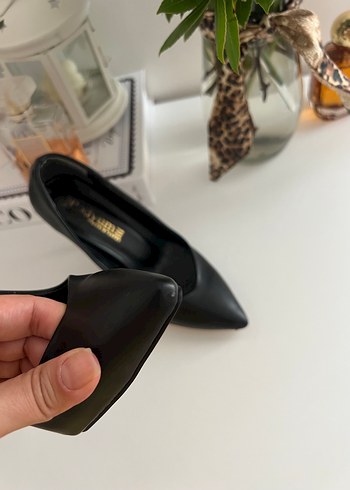 Siyah Stiletto Topuklu - Görsel 4