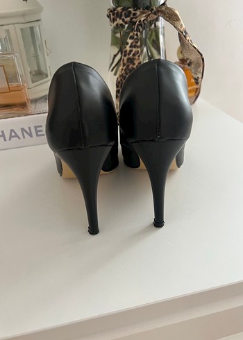 Siyah Stiletto Topuklu - Görsel 3