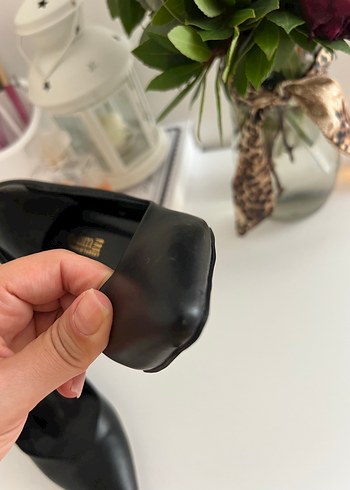 Siyah Stiletto Topuklu - Görsel 5