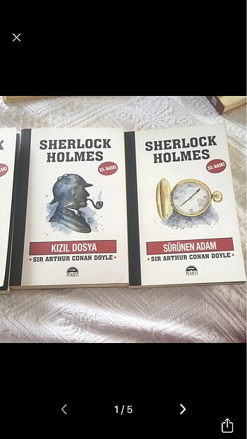 kıtap sherlock holmes