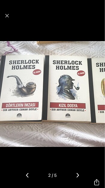  kıtap sherlock holmes