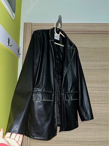 DERİ BLAZER CEKET
