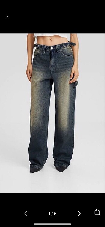 bershka carpente bagy jean