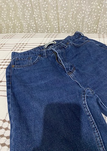 Diğer Kadın Koyu Mavi Regular Fit Denim Pantolon