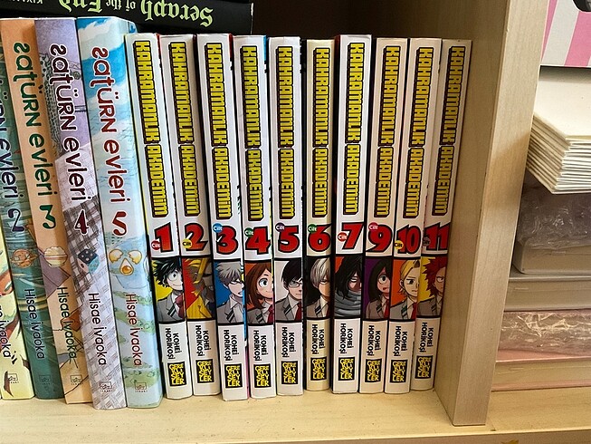 My hero academia 1-11 manga ACİL