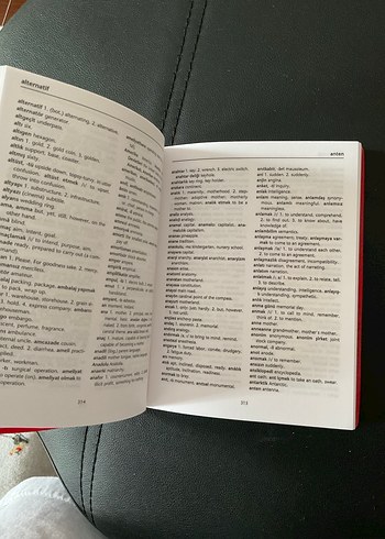 Redhouse İngilizce-Türkçe El Sözlüğü - Görsel 3