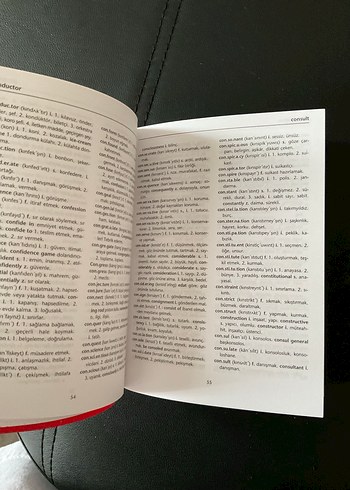 Redhouse İngilizce-Türkçe El Sözlüğü - Görsel 2