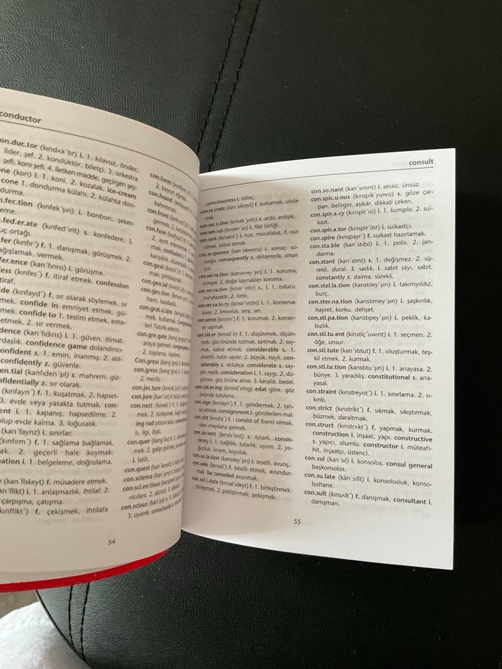 Redhouse İngilizce-Türkçe El Sözlüğü - Görsel 2