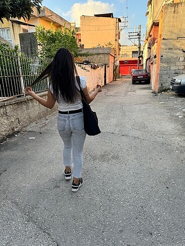 38 Beden gri Renk Pantolon