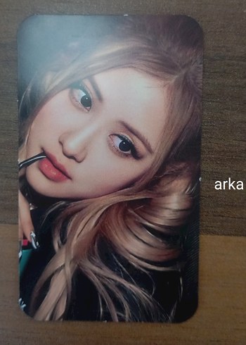  blackpink rosé kart