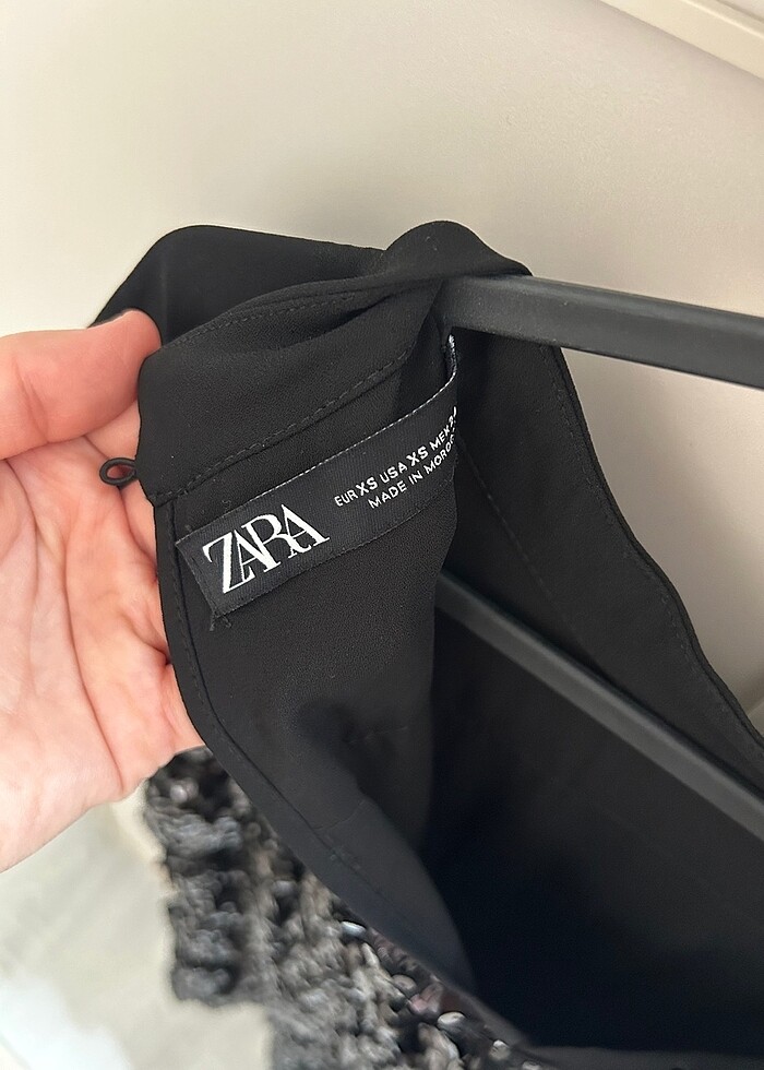 Zara payetli elbise - Görsel 3