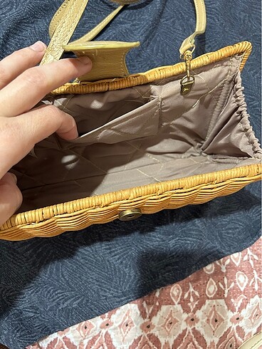 Beden Hasır clutch