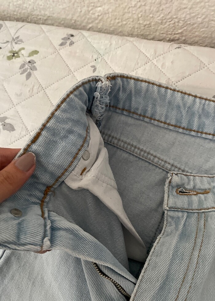 bol paça pantolon - Görsel 4