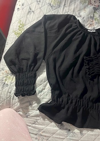 fırfırlı bluz - Görsel 2