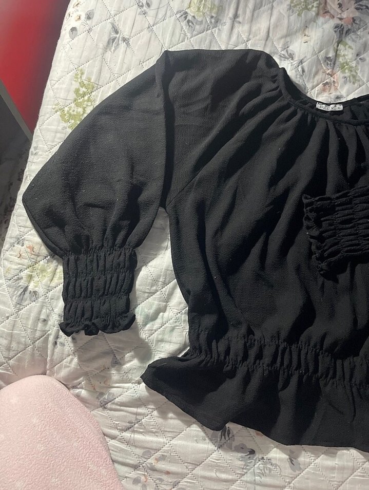 fırfırlı bluz - Görsel 2