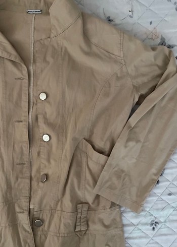 midi trençkot - Görsel 2