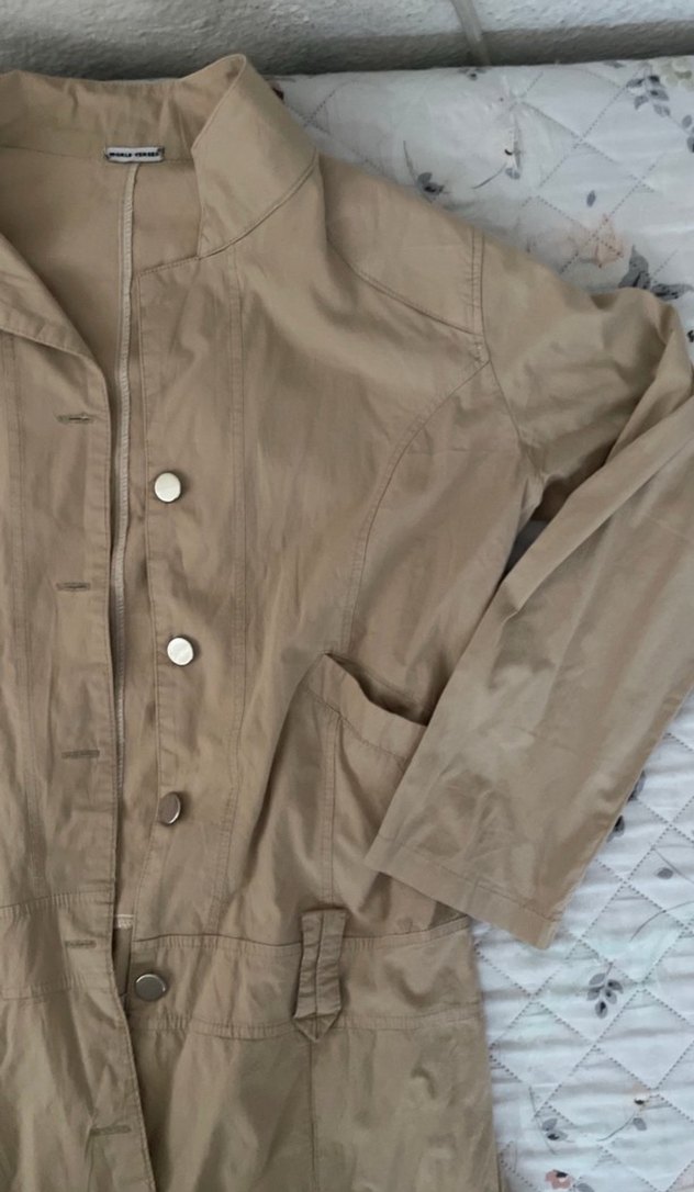 midi trençkot - Görsel 2