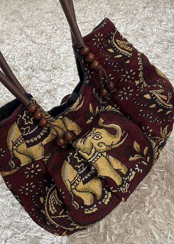 vintage çanta - Görsel 4