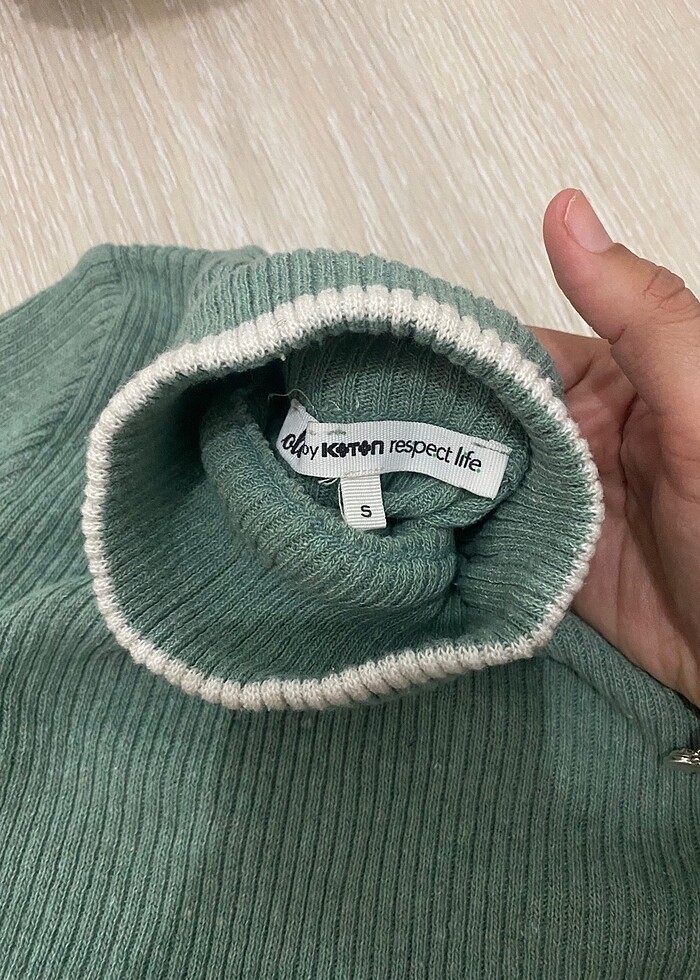 Koton kısakollu kazak - Görsel 2