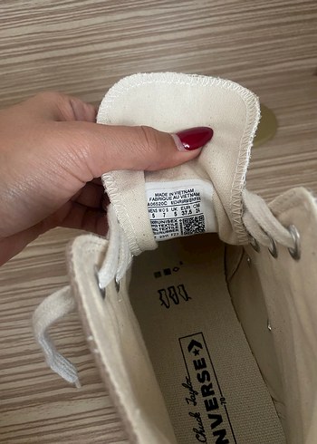 Converse Chuck 70 Bej Ayakkabı - Görsel 4