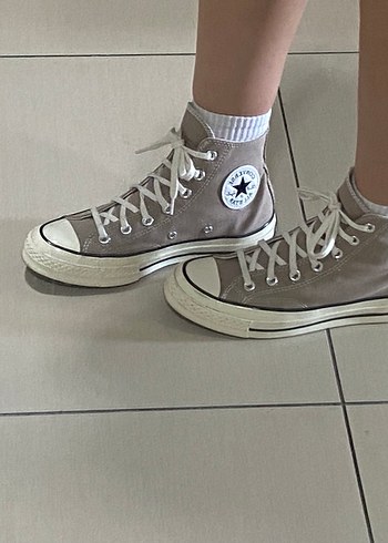 Converse Chuck 70 Bej Ayakkabı - Görsel 3