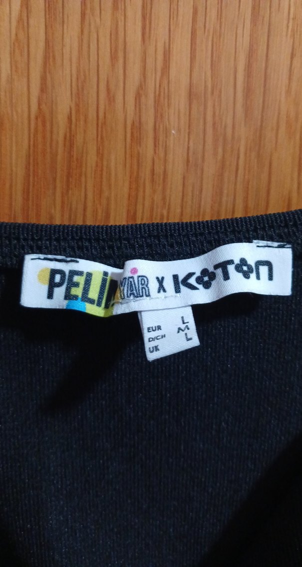 Siyah Mini Elbise - Görsel 2