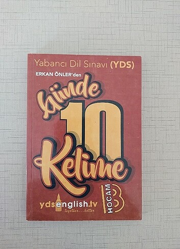 Yds günde 10 kelime benim hocam yayınları